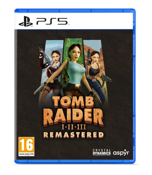 Alternativ bild 0 för Tomb Raider I-III Remastered - Sony PlayStation 5 - Action / äventyr
