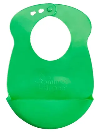 Produktfoto för tommee tippee Haklapp med spillficka mjuk