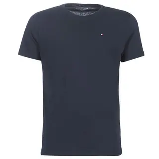 Produktfoto för Tommy Hilfiger Cotton Icon Crew Neck SS Marin ekologisk bomull Small Herr
