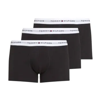 Alternativ bild 0 för Tommy Hilfiger Kalsonger 3P WB Trunks Vit/Svart bomull Medium Herr