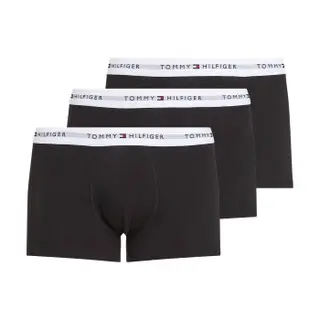 Produktfoto för Tommy Hilfiger Kalsonger 3P WB Trunks Vit/Svart bomull XX-Large Herr