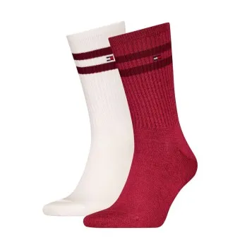 Alternativ bild 0 för Tommy Hilfiger Strumpor 2P Men Mouline Sport Socks Vit/Röd Strl 39/42 Herr