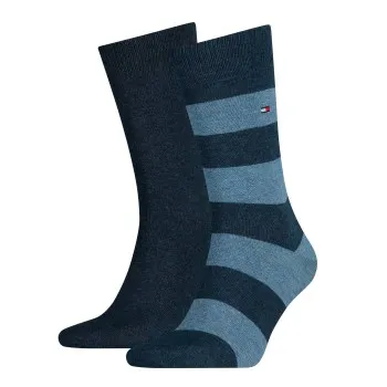 Alternativ bild 0 för Tommy Hilfiger Strumpor 2P Men Rugby Sock Jeansblå Strl 39/42 Herr