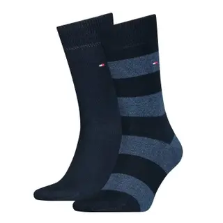 Produktfoto för Tommy Hilfiger Strumpor 2P Men Rugby Sock Marin Strl 43/46 Herr