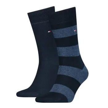Alternativ bild 0 för Tommy Hilfiger Strumpor 2P Men Rugby Sock Marin Strl 43/46 Herr