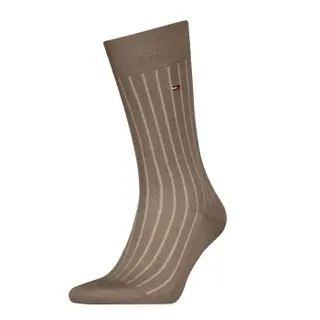 Produktfoto för Tommy Hilfiger Strumpor Premium Rib Crew Socks Brun Strl 47/48 Herr
