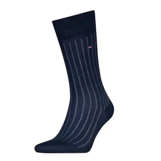 Produktfoto för Tommy Hilfiger Strumpor Premium Rib Crew Socks Jeansblå Strl 47/48 Herr