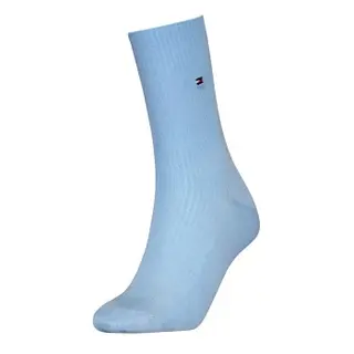 Produktfoto för Tommy Hilfiger Strumpor Women Premium Refined Rib Socks Ljusblå Strl 35/38 Dam