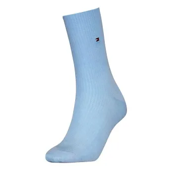 Alternativ bild 0 för Tommy Hilfiger Strumpor Women Premium Refined Rib Socks Ljusblå Strl 39/42 Dam