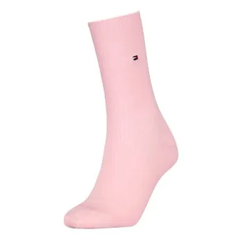 Alternativ bild 0 för Tommy Hilfiger Strumpor Women Premium Refined Rib Socks Ljusrosa Strl 35/38 Dam