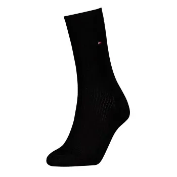 Alternativ bild 0 för Tommy Hilfiger Strumpor Women Premium Refined Rib Socks Svart Strl 35/38 Dam