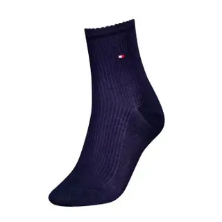Produktfoto för Tommy Hilfiger Strumpor Women Premium Rib Short Socks Marin Strl 35/38 Dam