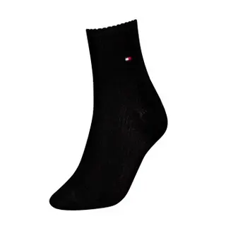 Produktfoto för Tommy Hilfiger Strumpor Women Premium Rib Short Socks Svart Strl 35/38 Dam
