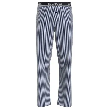 Alternativ bild 0 för Tommy Hilfiger Woven Lounge Pants Blå/Vit bomull Large Herr