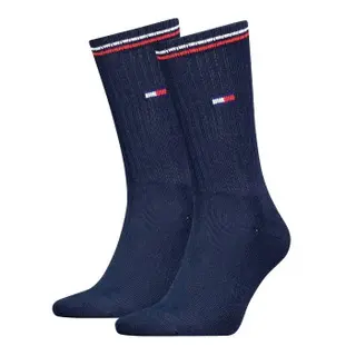 Produktfoto för Tommy Uni TJ Iconic Crew Socks Strumpor 2P Marin Strl 39/42
