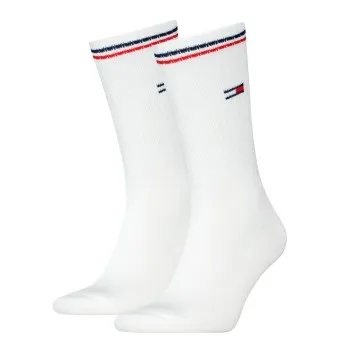 Alternativ bild 0 för Tommy Uni TJ Iconic Crew Socks Strumpor 2P Vit Strl 35/38