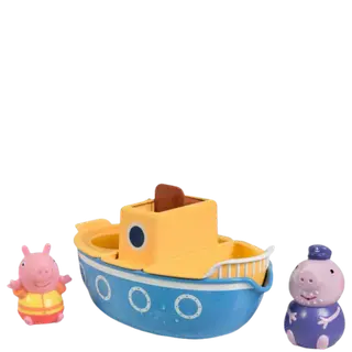Produktfoto för Toomies Greta Gris Grandpa Splash & Pour Boat
