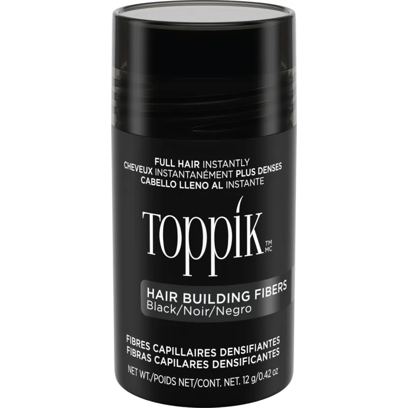Bild 1 för Toppik Hair Building Fibers Black 12 g