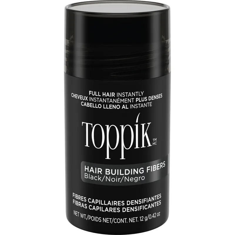 Bild 2 för Toppik Hair Building Fibers Black 12 g