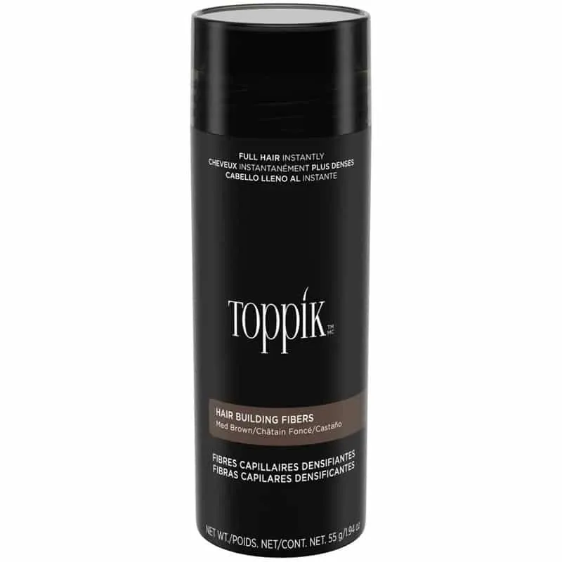 Alternativ bild 0 för Toppik Hair Building Fibers - Med Brown 55 g