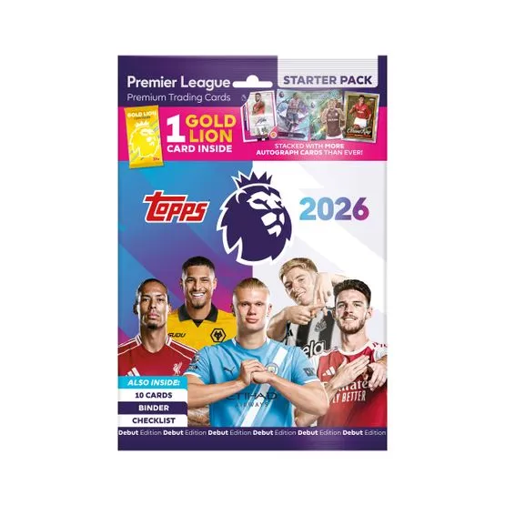 Bild 1 för Topps Premie League Starter pack