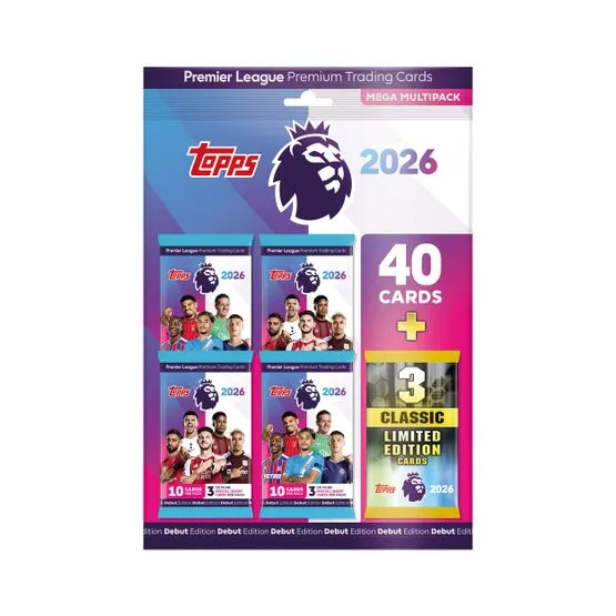 Bild 1 för Topps Premier League Mega multipack