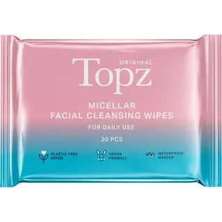Produktfoto för TOPZ Daily Cleansing Wipes Micellar 20 st