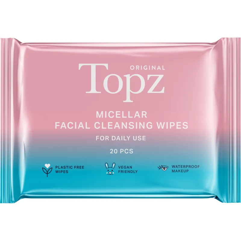 Bild 1 för TOPZ Daily Cleansing Wipes Micellar 20 st