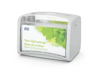 Produktfoto för Tork Dispenser Xpressnap plast grå 155 x 201 x 150 mm