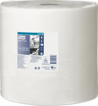 Produktfoto för Tork Industritorkrulle Advanced W1 vit