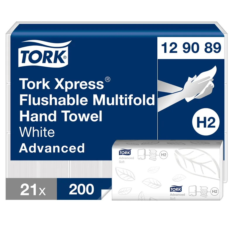 Alternativ bild 0 för Tork Pappershandduk Advanced Xpress Mjuk Multifold H2