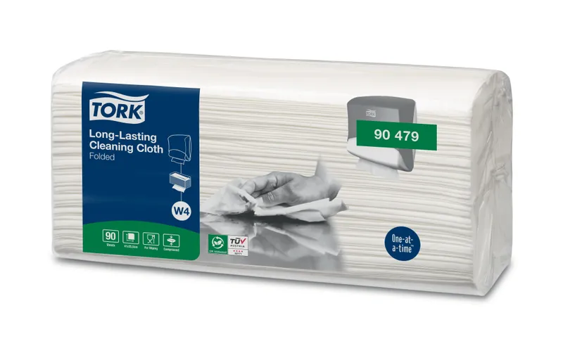 Alternativ bild 0 för Tork Rengöringsduk W4 Slitstark vit