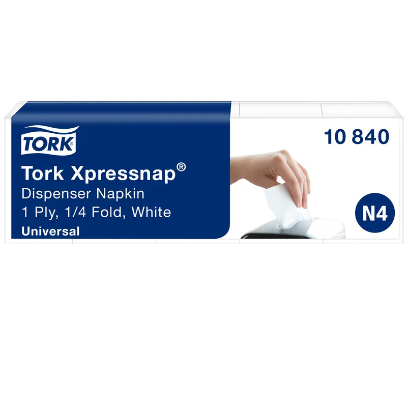 Alternativ bild 0 för Tork Servett XPN N4 Universal 1-lags Vit