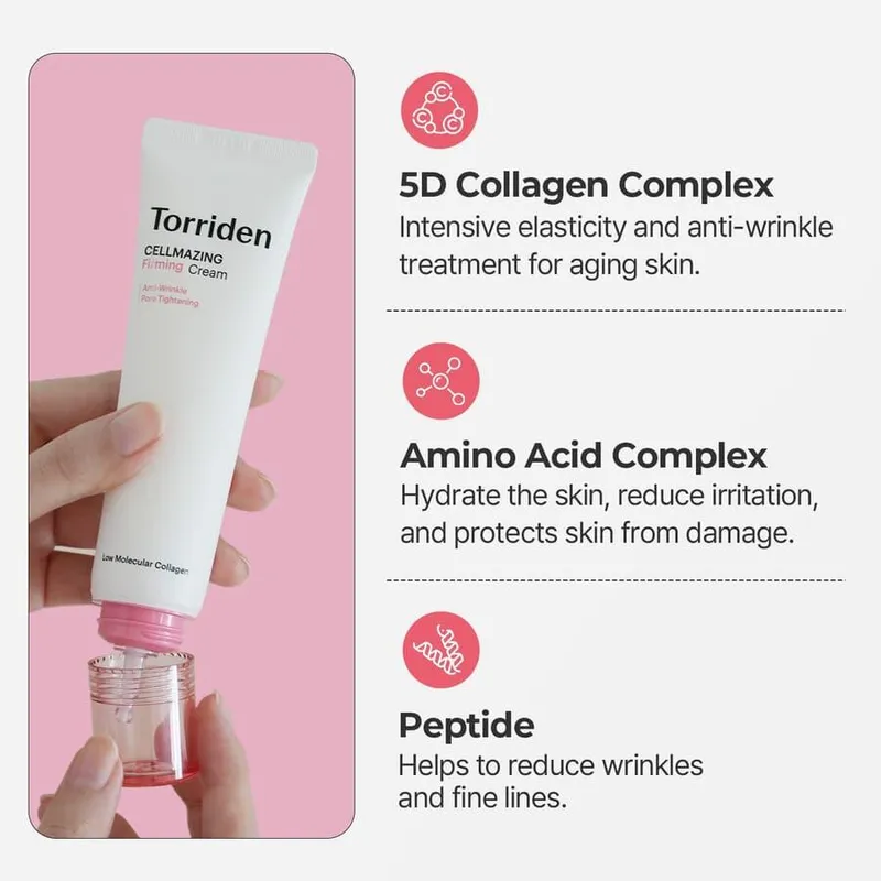 Bild 4 för Torriden CELLMAZING Firming Cream 60 ml