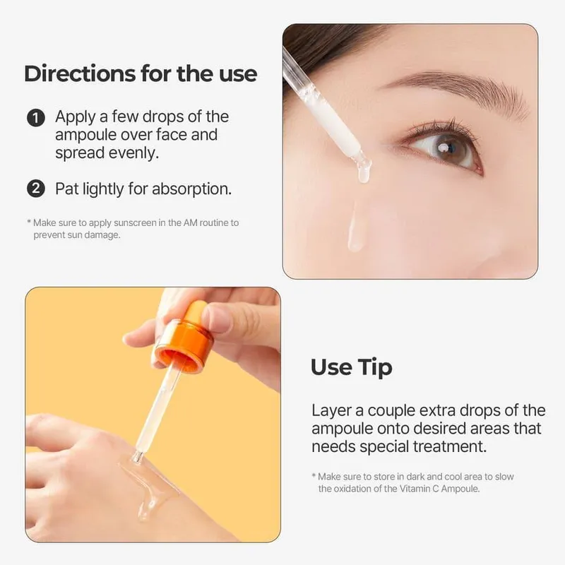 Bild 10 för Torriden CELLMAZING Vita C Brightening Ampoule 30 ml