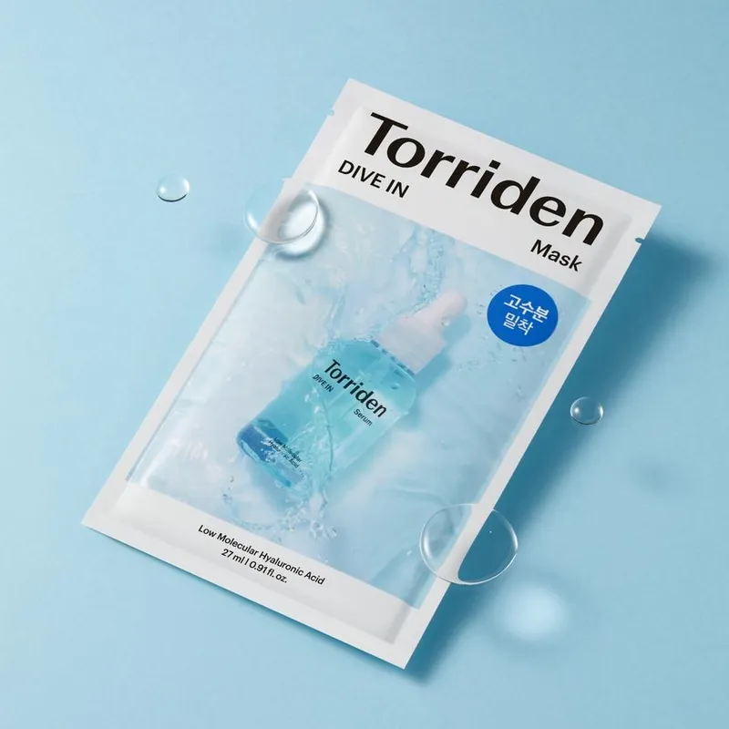 Bild 5 för Torriden DIVE IN Low Molecular Hyaluronic Acid Mask 27 ml