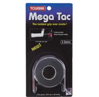Produktfoto för Tourna Grip Mega Tac 3-Pack, Padel grepplindor