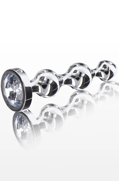 Bild 1 för Toy Joy: Anal Play, Diamond Star Beads, small