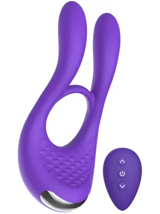 Produktfoto för Toy Joy: Joy Ride To Paradise, Vibrating C-Ring with Remote