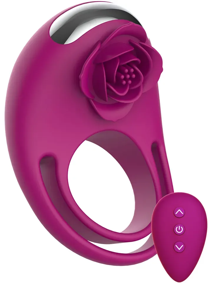Bild 1 för Toy Joy: Put A Ring On It, Vibrating C-Ring with Remote