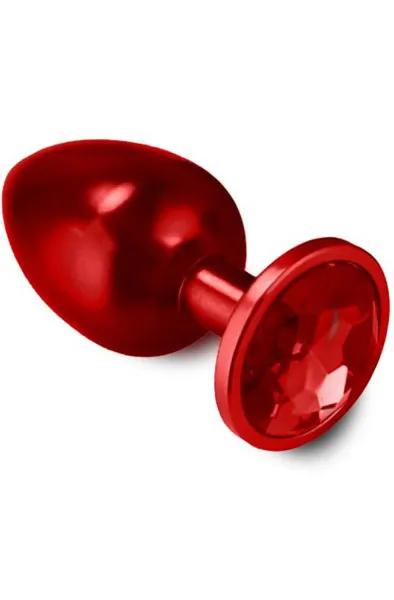 Bild 1 för TOYZ4LOVERS Deep Red Plug Small - Analplugg metall