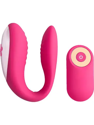 Produktfoto för Toyz4Lovers: Femme Toys, Love Nest Couples Vibrator, rosa