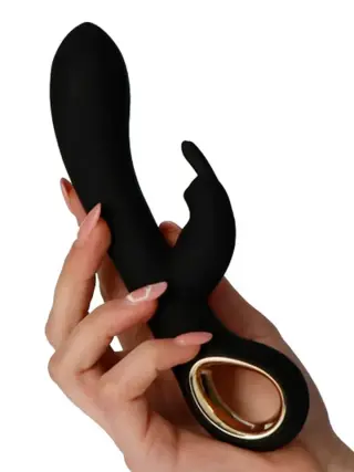 Produktfoto för Toyz4Lovers: Handy Rabbit Grip Hot Vibrator, svart