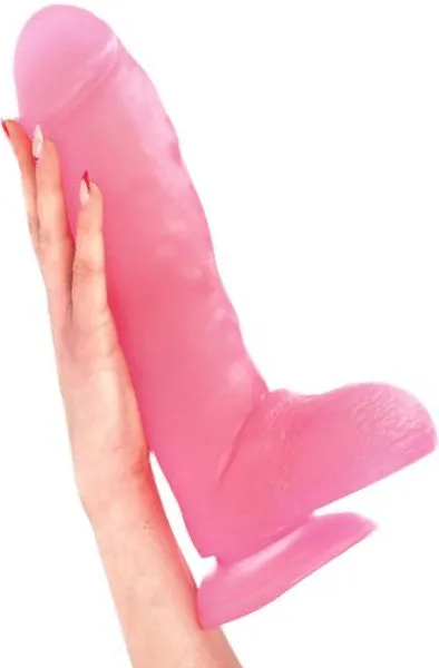 Bild 2 för Toyz4Lovers: Made in Italy, Fulvio XXL Dildo, 30 cm, rosa