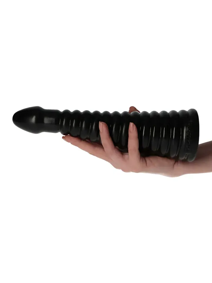 Bild 2 för TOYZ4LOVERS  Pyramid-shaped Anal Plug 26 cm - Svart