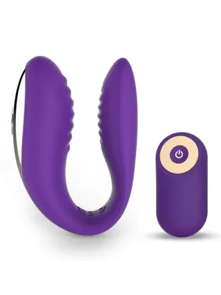 Produktfoto för TOYZ4LOVERS Vibrator For Couples Purple Parvibrator