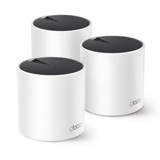 Produktfoto för TP-Link AX3000, Vit, Intern, Mesh router, 0 - 40 °C, -40 - 70 °C, 10 - 90 %