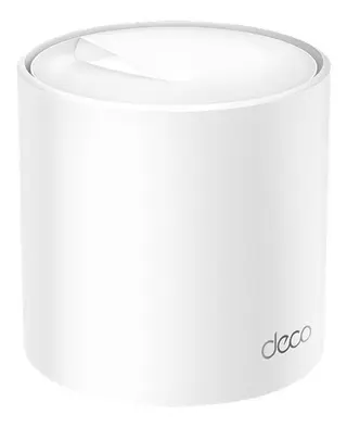 Produktfoto för TP-Link Deco X50, Vit, Intern, CE: <20 dBm (2.4 GHz) <23 dBm (5 GHz) FCC: <30 dBm (2.4 GHz) <30 dBm (5 GHz), 0 - 40 ° C, -40 - 70 ° C, 10 - 90%
