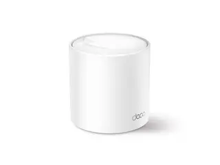 Produktfoto för TP-Link Deco X50, Vit, Intern, CE: <20 dBm (2.4 GHz) <23 dBm (5 GHz) FCC: <30 dBm (2.4 GHz) <30 dBm (5 GHz), 0 - 40 ° C, -40 - 70 ° C, 10 - 90%