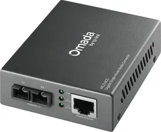 Produktfoto för TP-Link MC210CS - Fibermediekonverterare - 1GbE - 1000Base-FX, 1000Base-T - RJ-45 / SC enkelläge - upp till 15 km - 1310 nm - för P/N: TL-MC1400, TL-SG3210XHP-M2 V2.6, TL-SG3452XP V1